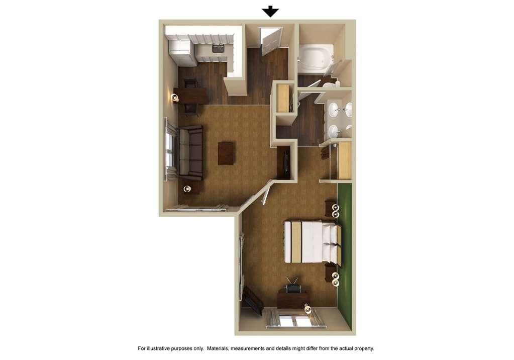 Extended Stay America Suites - Austin - Northwest Arboretum - The Domain Rum bild